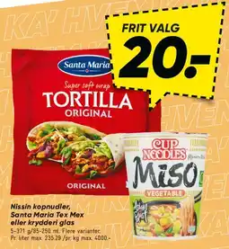 Bilka Santa Maria Tortilla Original tilbud