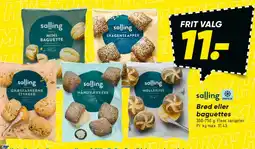 Bilka Salling brød eller baguettes tilbud