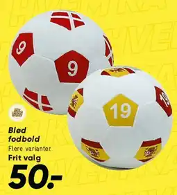 Bilka Blød fodbold tilbud