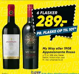 Bilka My Way eller 1908 Appassionato Rosso tilbud