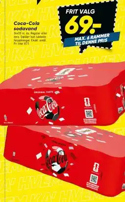 Bilka Coca-Cola sodavand 24x33 cl tilbud