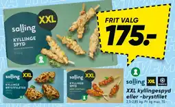 Bilka XXL kyllingespyd eller brystfilet tilbud