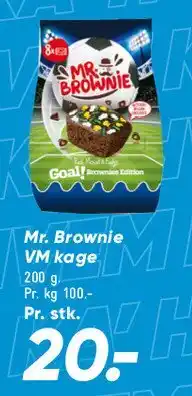 Bilka Mr. Brownie VM kage tilbud