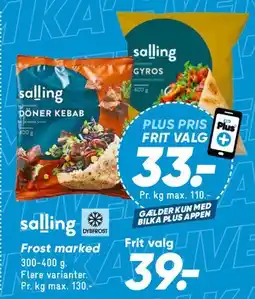 Bilka Salling frost (döner kebab / gyros) tilbud