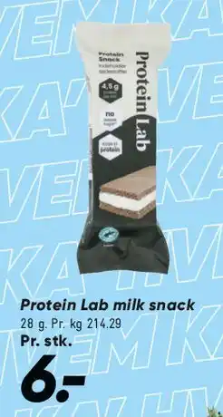 Bilka Protein Lab milk snack tilbud