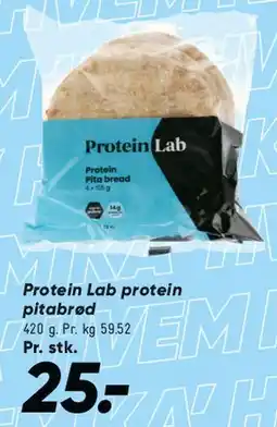 Bilka Protein Lab protein pitabrød tilbud
