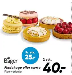 Bilka Flødekage eller tærte tilbud