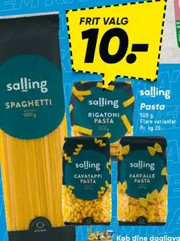 Bilka Pasta 500 g tilbud