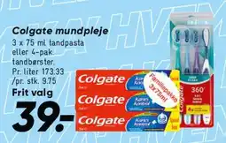 Bilka Colgate mundpleje tilbud
