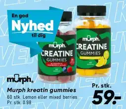 Bilka Murph kreatin gummies tilbud