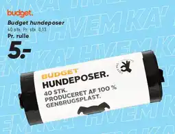 Bilka Budget hundeposer tilbud