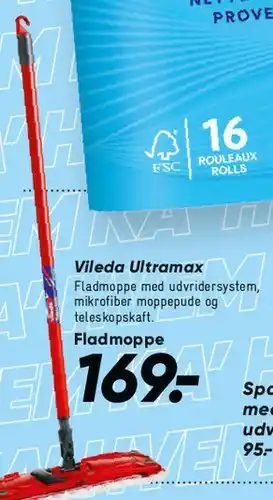 Bilka Vileda Ultramax fladmoppe tilbud