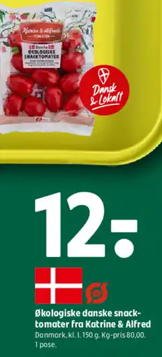 Coop 365 DANMARK Økologiske danske snack- tomater fra katrine & alfred tilbud