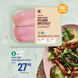 REMA 1000 REMA 1000 Dansk kyllingebrystfilet tilbud
