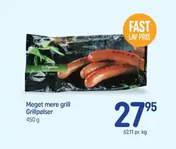 REMA 1000 Meget mere grill grillpølser tilbud