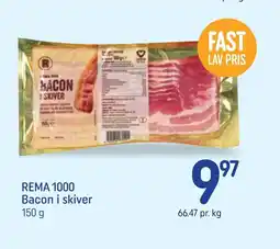 REMA 1000 REMA 1000 Bacon i skiver tilbud