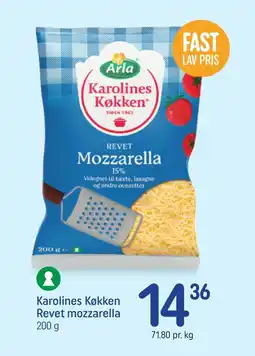 REMA 1000 Karolines køkken revet mozzarella tilbud