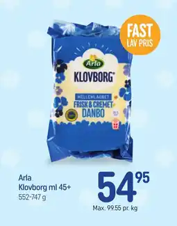 REMA 1000 ARLA Klovborg ml 45+ tilbud
