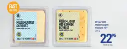 REMA 1000 REMA 1000 Mellemlagret skiveost 45+ tilbud