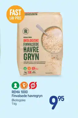 REMA 1000 REMA 1000 Finvalsede havregryn tilbud
