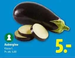 Lidl Aubergine tilbud