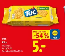 Lidl TUC Kiks tilbud