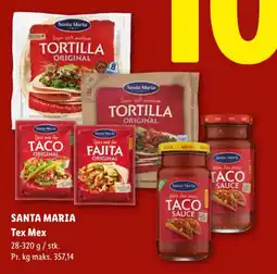 Lidl SANTA MARIA Tex Mex tilbud