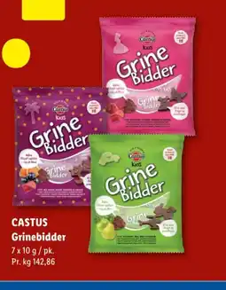 Lidl CASTUS Grinebidder tilbud