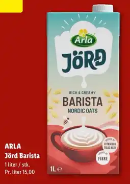 Lidl ARLA Jörd Barista tilbud