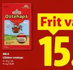 Lidl ARLA Lillebror ostehaps tilbud