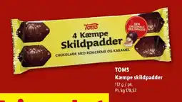 Lidl TOMS Kæmpe skildpadder tilbud