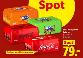 Lidl COCA-COLA/FANTA Sodavand tilbud