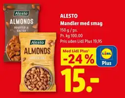 Lidl ALESTO Mandler med smag tilbud
