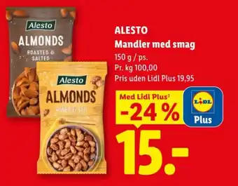 Lidl ALESTO Mandler med smag tilbud
