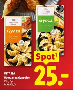 Lidl VITASIA Gyoza med dyppelse tilbud