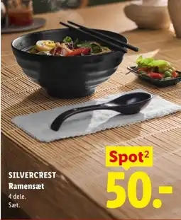 Lidl SILVERCREST Ramensæt tilbud