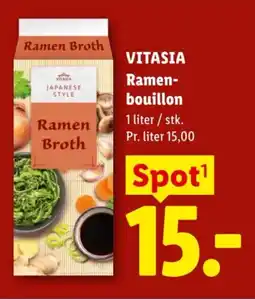 Lidl VITASIA Ramen- bouillon tilbud