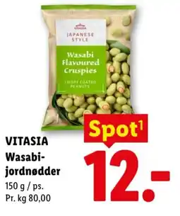 Lidl VITASIA Wasabi- jordnødder tilbud