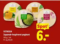 Lidl VITASIA Japansk-inspireret yoghurt tilbud