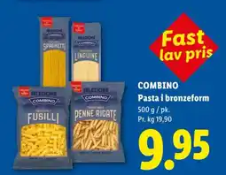 Lidl COMBINO Pasta i bronzeform tilbud