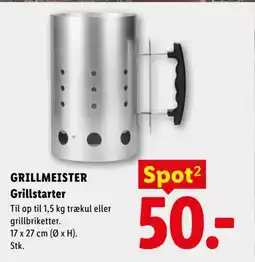 Lidl GRILLMEISTER Grillstarter tilbud
