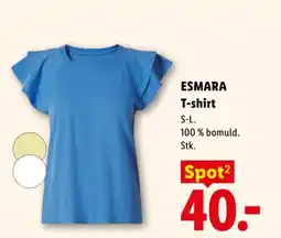 Lidl ESMARA T-shirt tilbud
