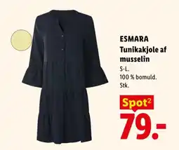 Lidl ESMARA Tunikakjole af musselin tilbud