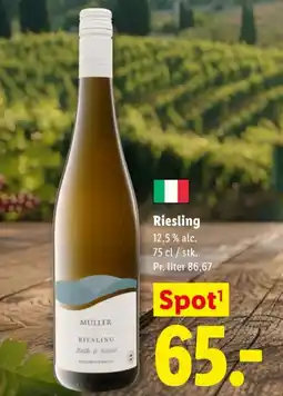 Lidl Riesling tilbud