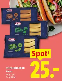Lidl STEFF HOULBERG Pølser tilbud