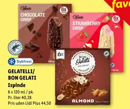 Lidl GELATELLI/ BON GELATI Ispinde tilbud