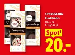 Lidl SPANGSBERG Flødeboller tilbud