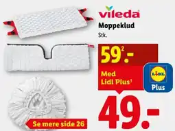 Lidl Vileda Moppeklud tilbud