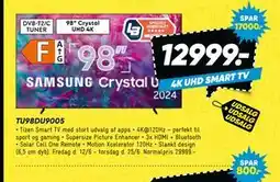 Bilka SAMSUNG Crystal 4K UHD SMART TV 2024 tilbud
