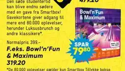 Bilka Bowl'n'Fun & Maximum tilbud